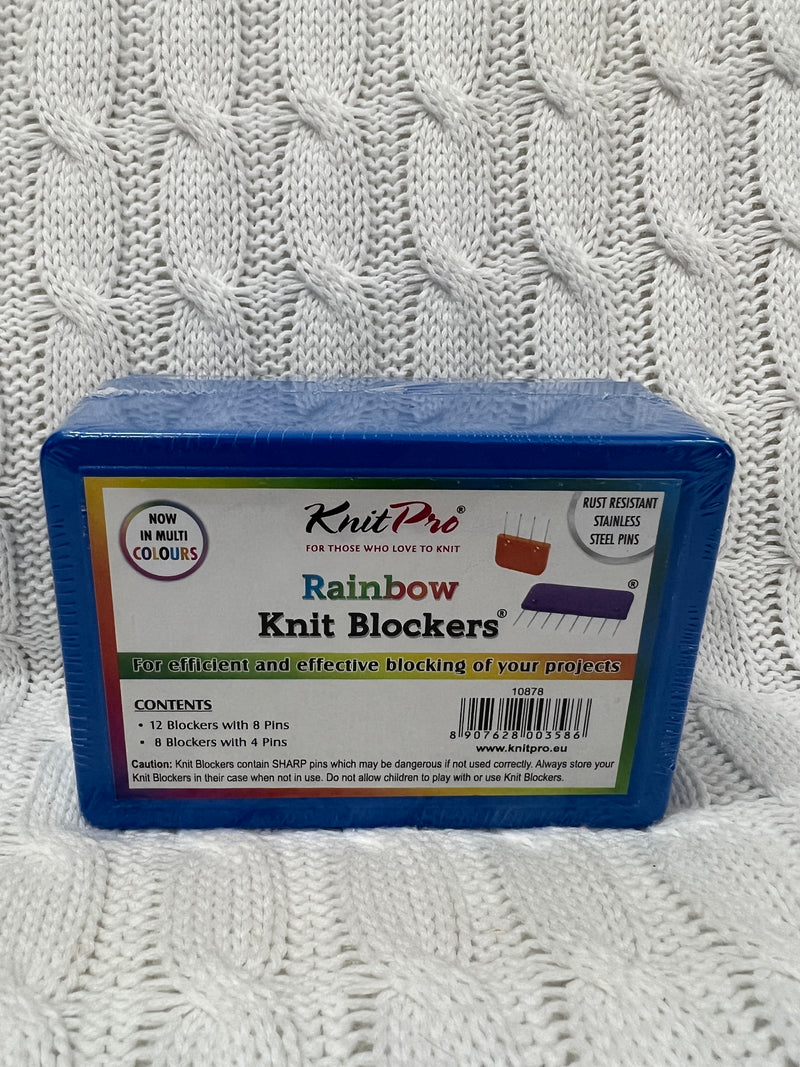 Rainbow Knit Blockers