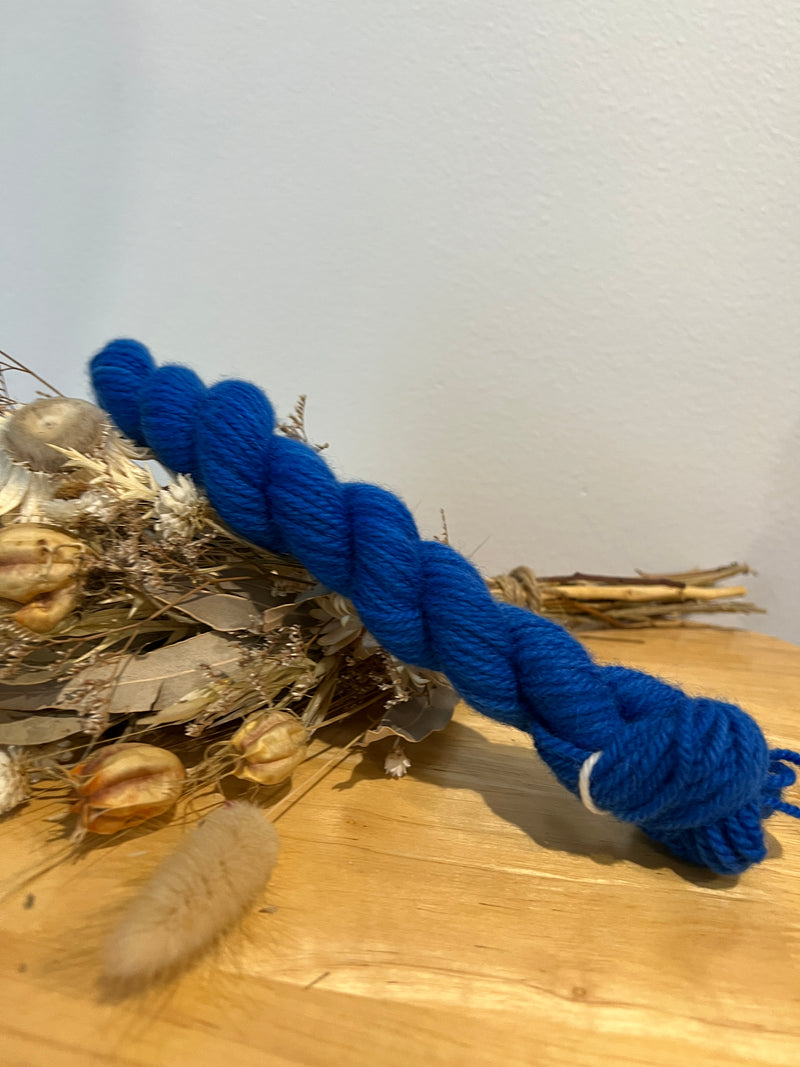 Cobalt 20g - 8ply - Polwarth Non-Super Wash