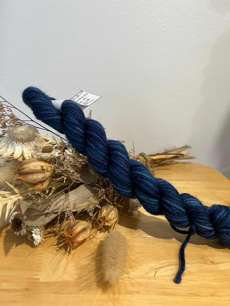 Dark Blue 20g - 8 Ply - Baa-Ram-Ewe