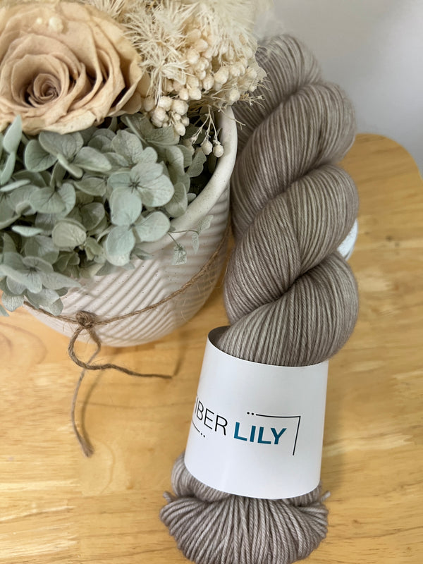 Taupe  - 4ply Super Soft Sock