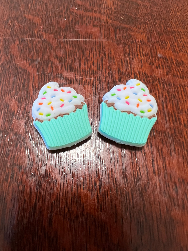 Needle stoppers- cupcake