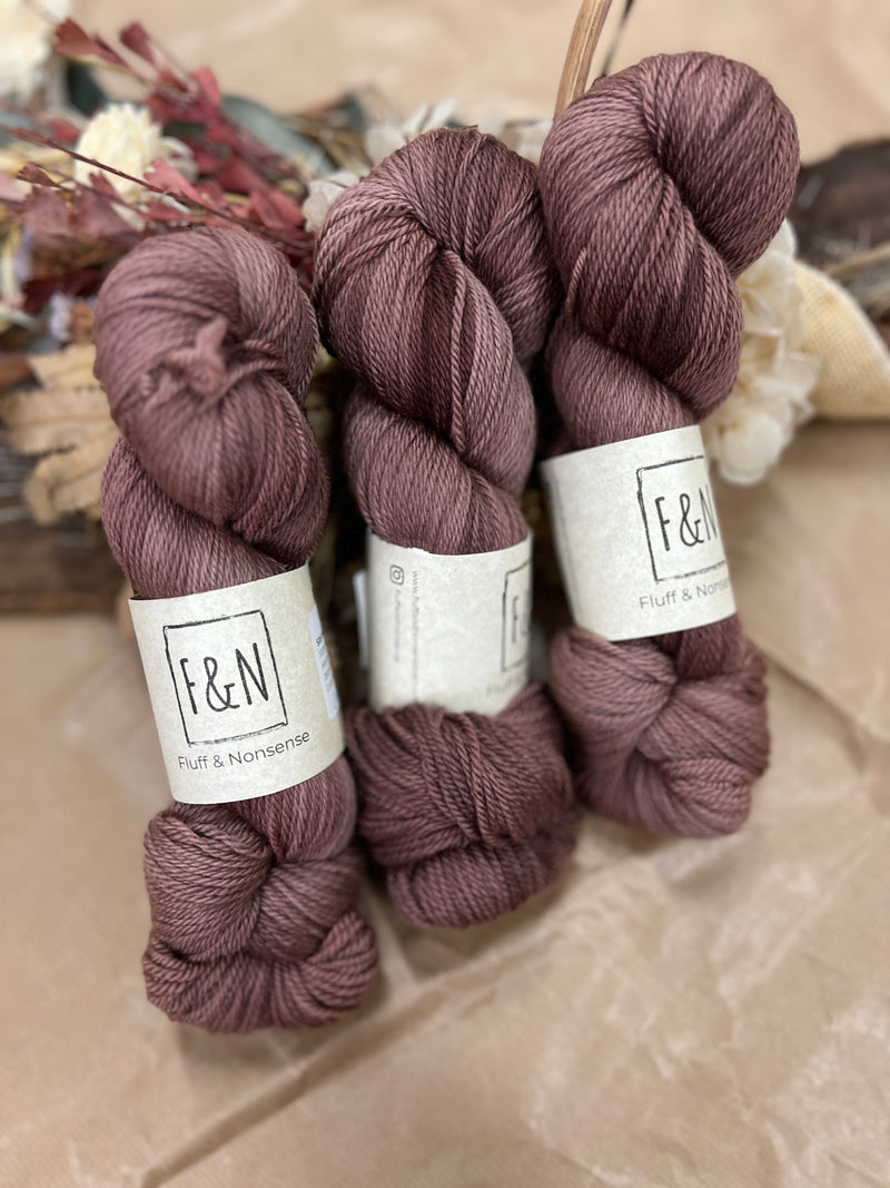 Chestnut - 5ply SRS Merino