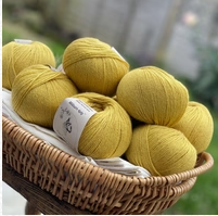 Harvest Gold - Milburn 4ply BFL/Silk