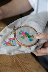 Tiny Friends: A Guide to Mosaic Embroidery by Tomomi Mimura