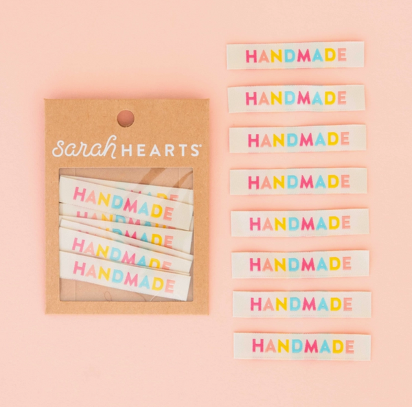 Colourful Handmade Woven Labels