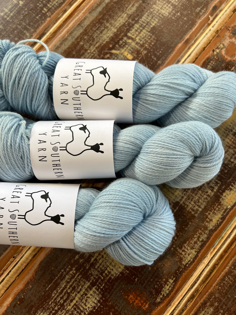 Light Turquoise - 4ply Merino