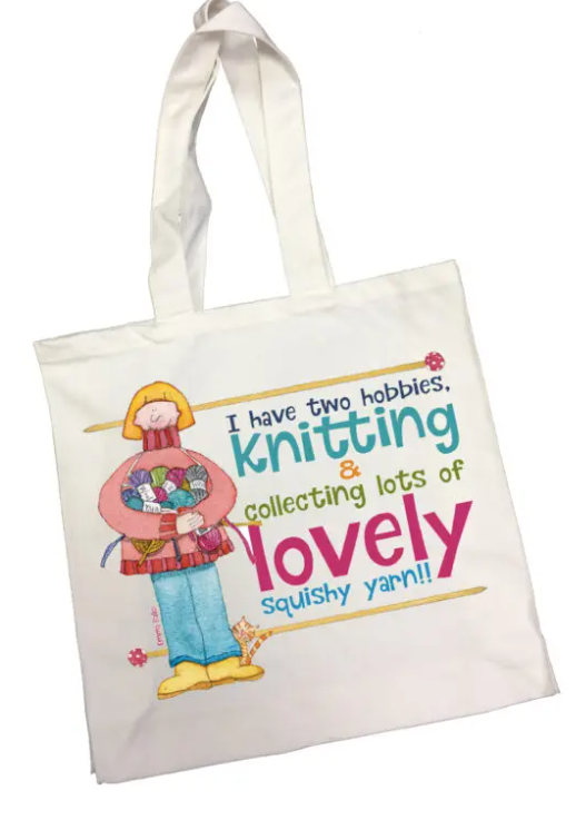 I Have Two Hobbies Cotton Canvas Bag