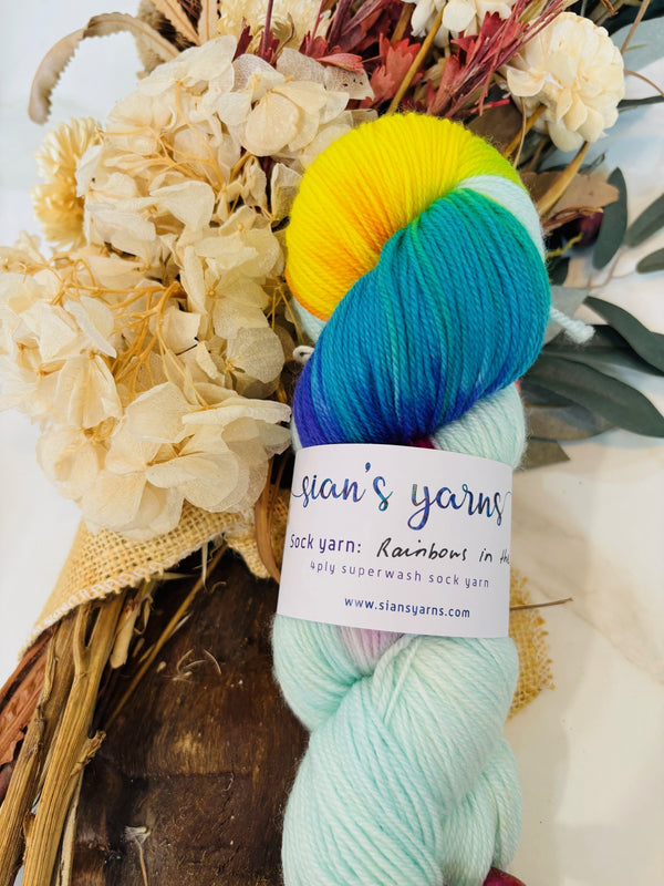 Rainbows in the Sky- Sian's Yarns