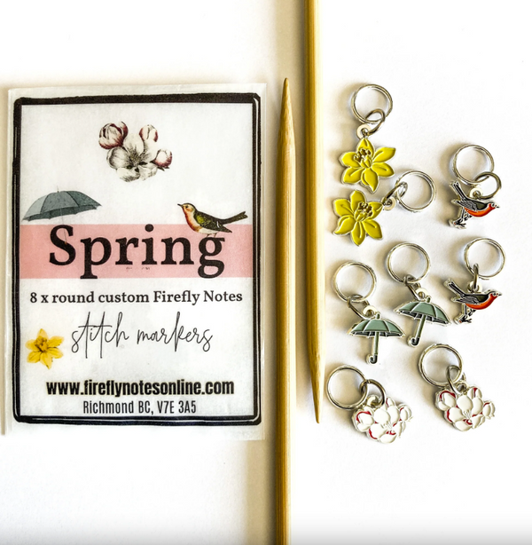 Spring Theme Stitch Markers