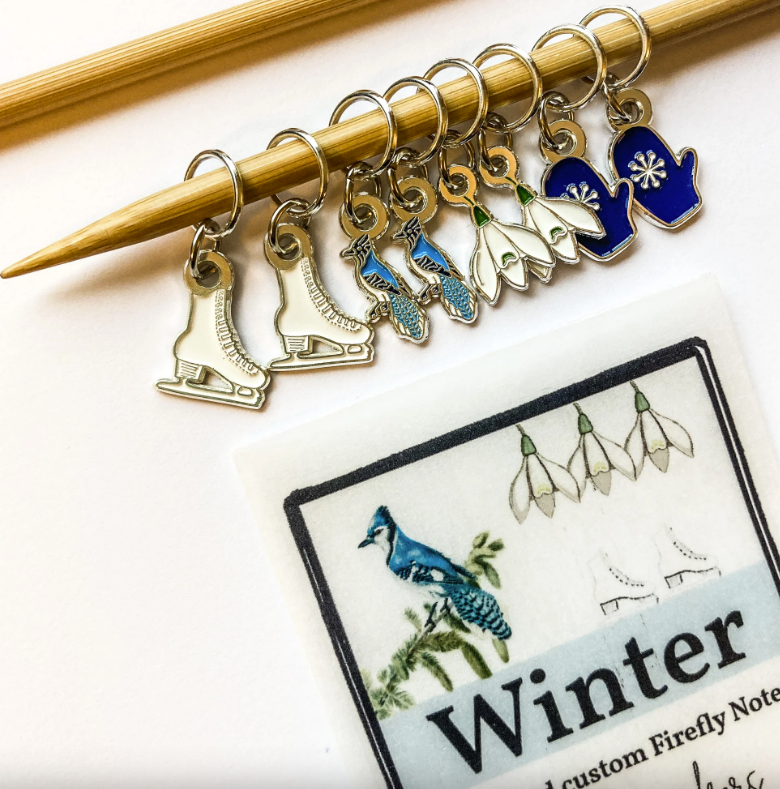 Winter Theme Stitch Markers