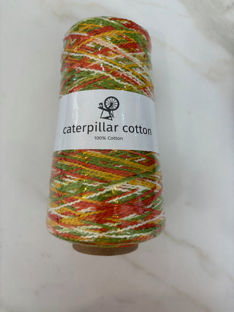 Caterpillar Cotton - 200gm cone