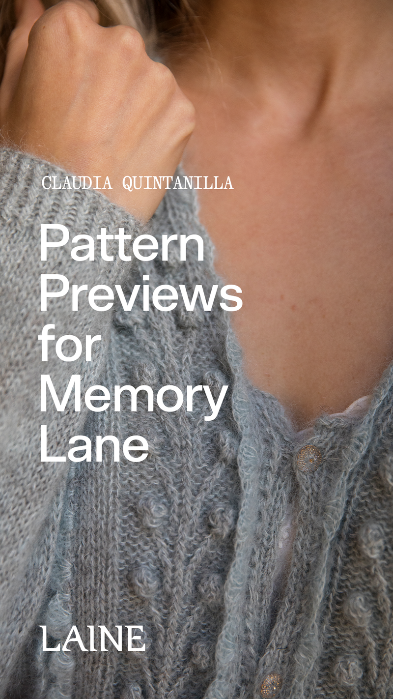 Memory Lane: Embellished Knits to Cherish by Claudia Quintanilla