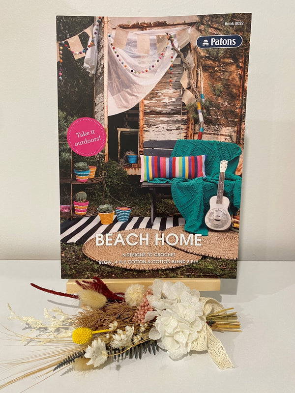 Beach Home - Mixed Yarns 4 & 8 Ply
