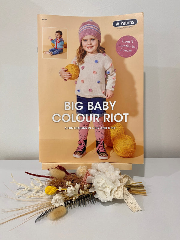 Big Baby Colour Riot - Big Baby 4 & 8 ply