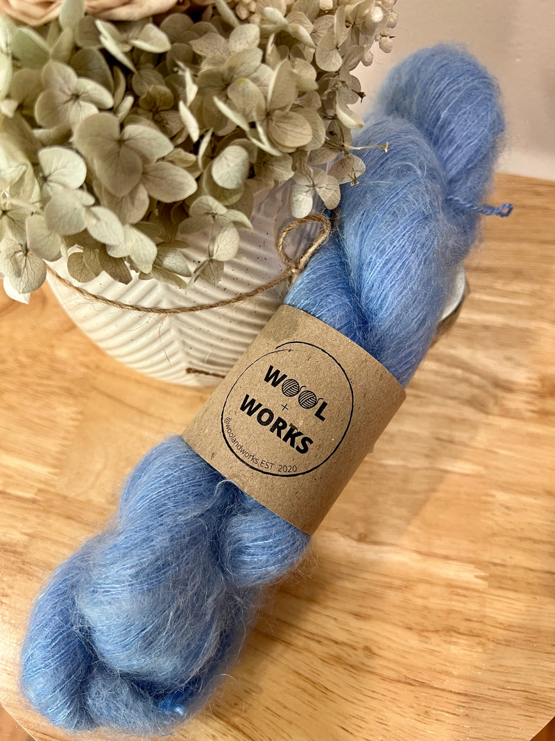 Blue Bird - Lace Mohair Silk