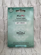 KnitPro Mindful Collection 360 Degree Swivel IC Cable