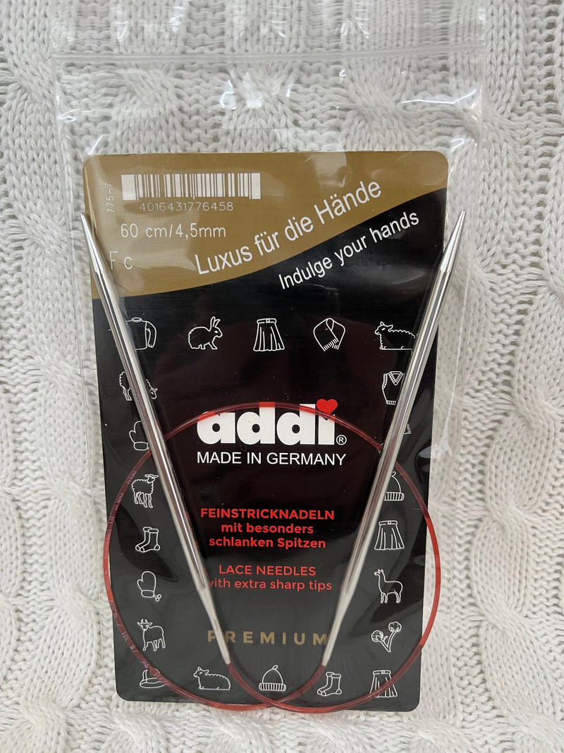 Addi Circular Needle Extra Long Premium 60cm