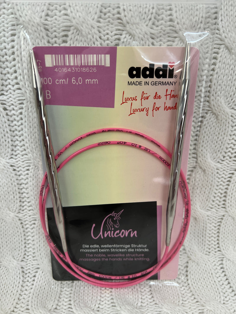 Addi Unicorn Circular Knitting Needle 100cm