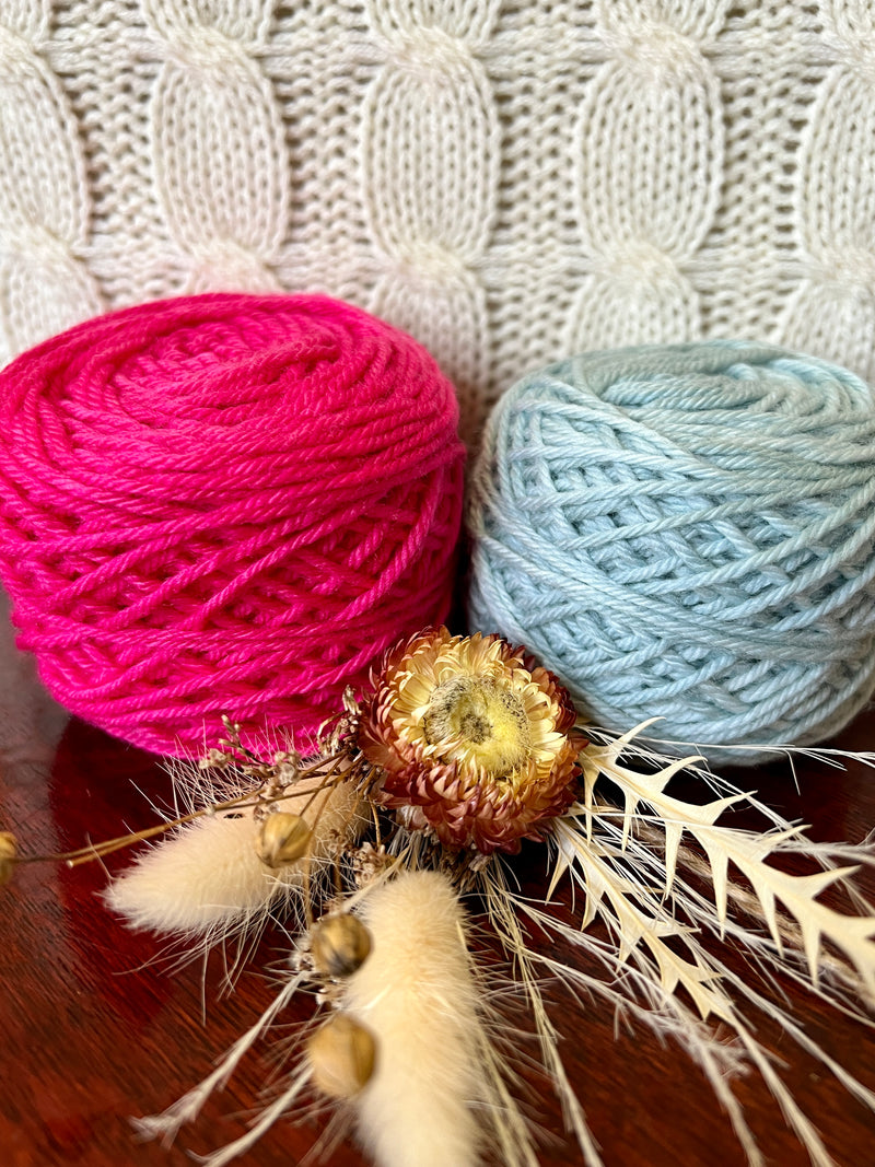 Miss Piggy + Favourite Blue 2x 50g set - Squish DK