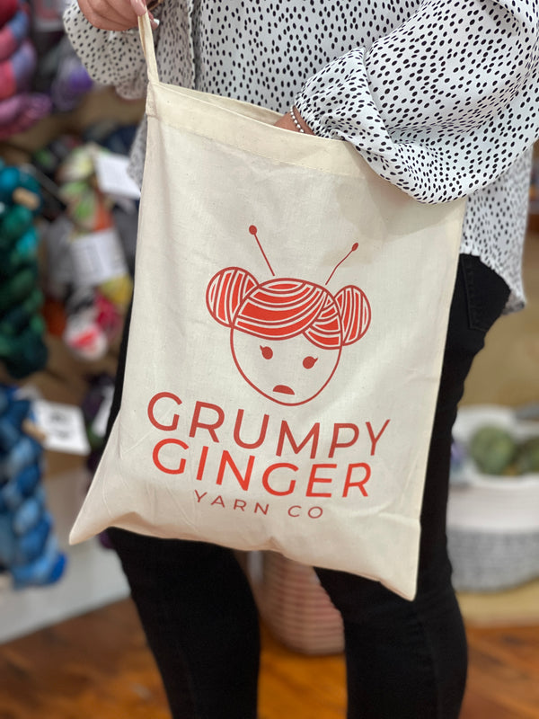 Grumpy Ginger Calico Bag