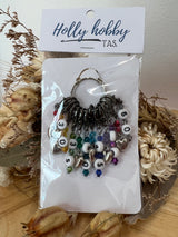 Stitch Markers - Set of 10 (With hook size numbers)