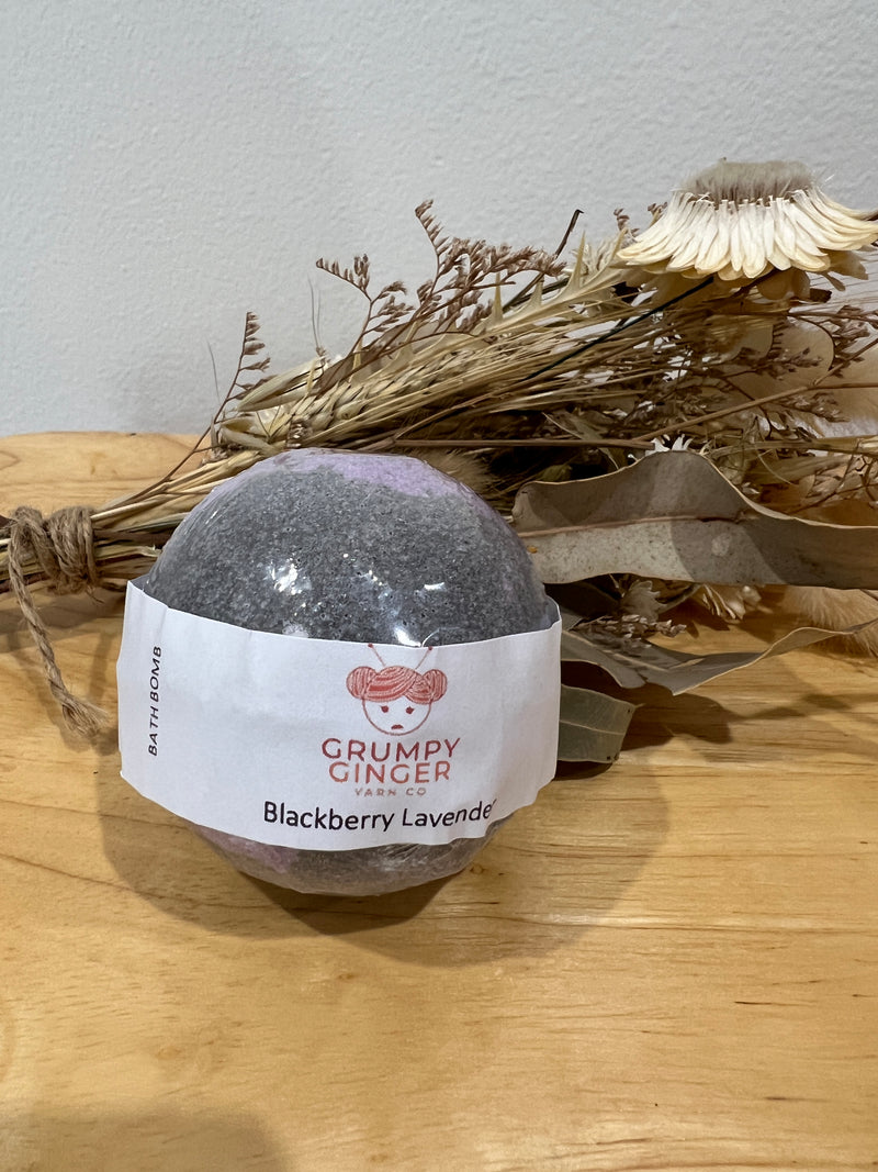 Blackberry Lavender Bath Bomb